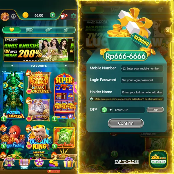 ZK6 Bonus Member Baru 100%